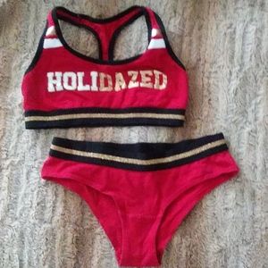 🎄Christmas bra & panty🎄
